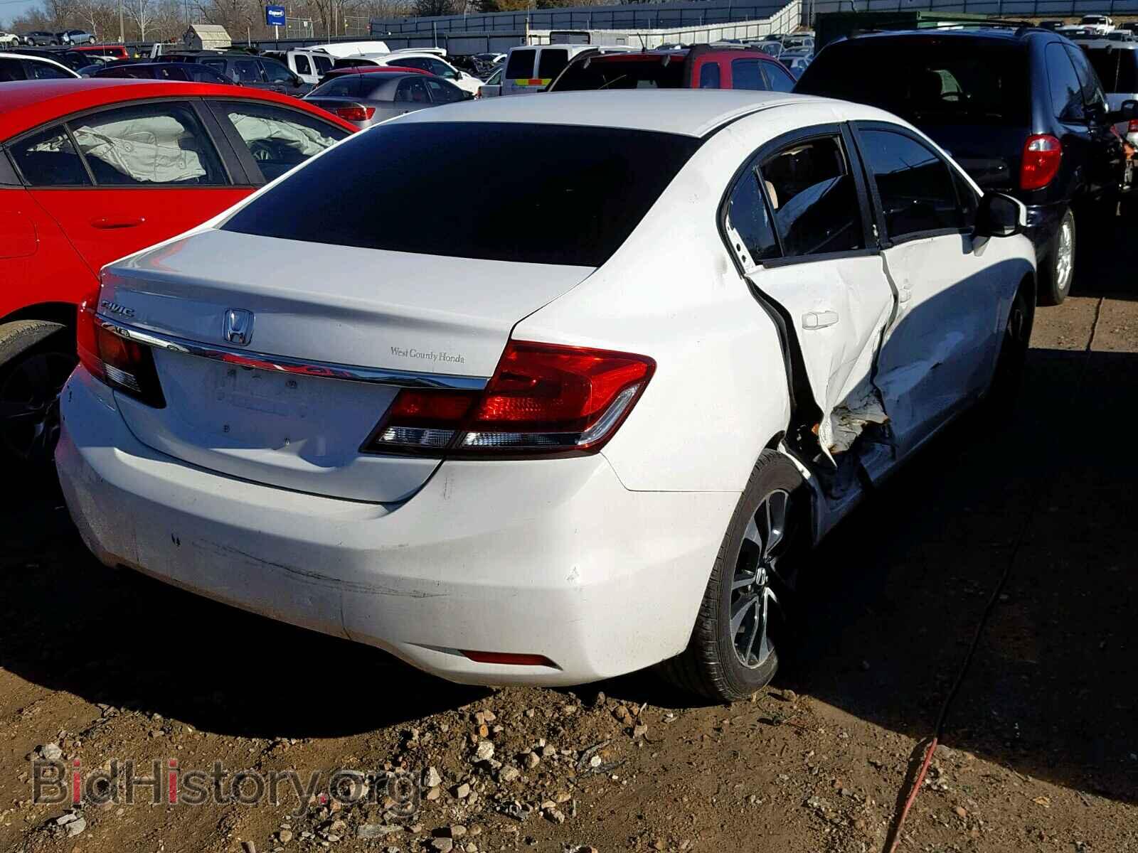 2013 HONDA CIVIC - VIN: 19XFB2F8XDE038264 - Фото 4