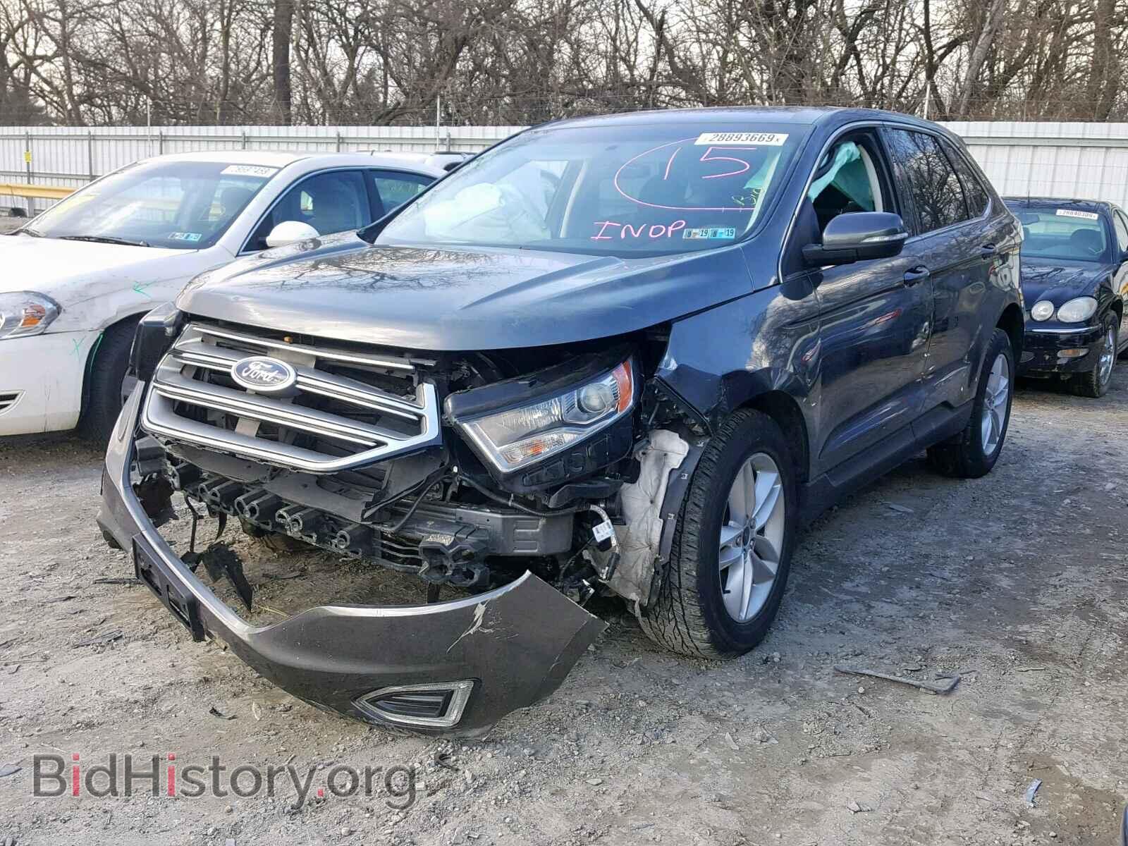 2016 FORD EDGE SEL - VIN: 2FMPK4J9XGBC00076 - Фото 2