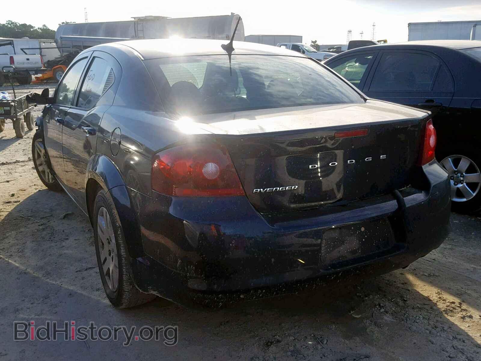 2014 DODGE AVENGER - VIN: 1C3CDZAB2EN187715 - Фото 3