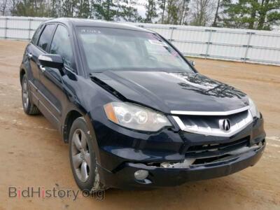 2007 Acura RDX TECHNO, черный — VIN , Copart