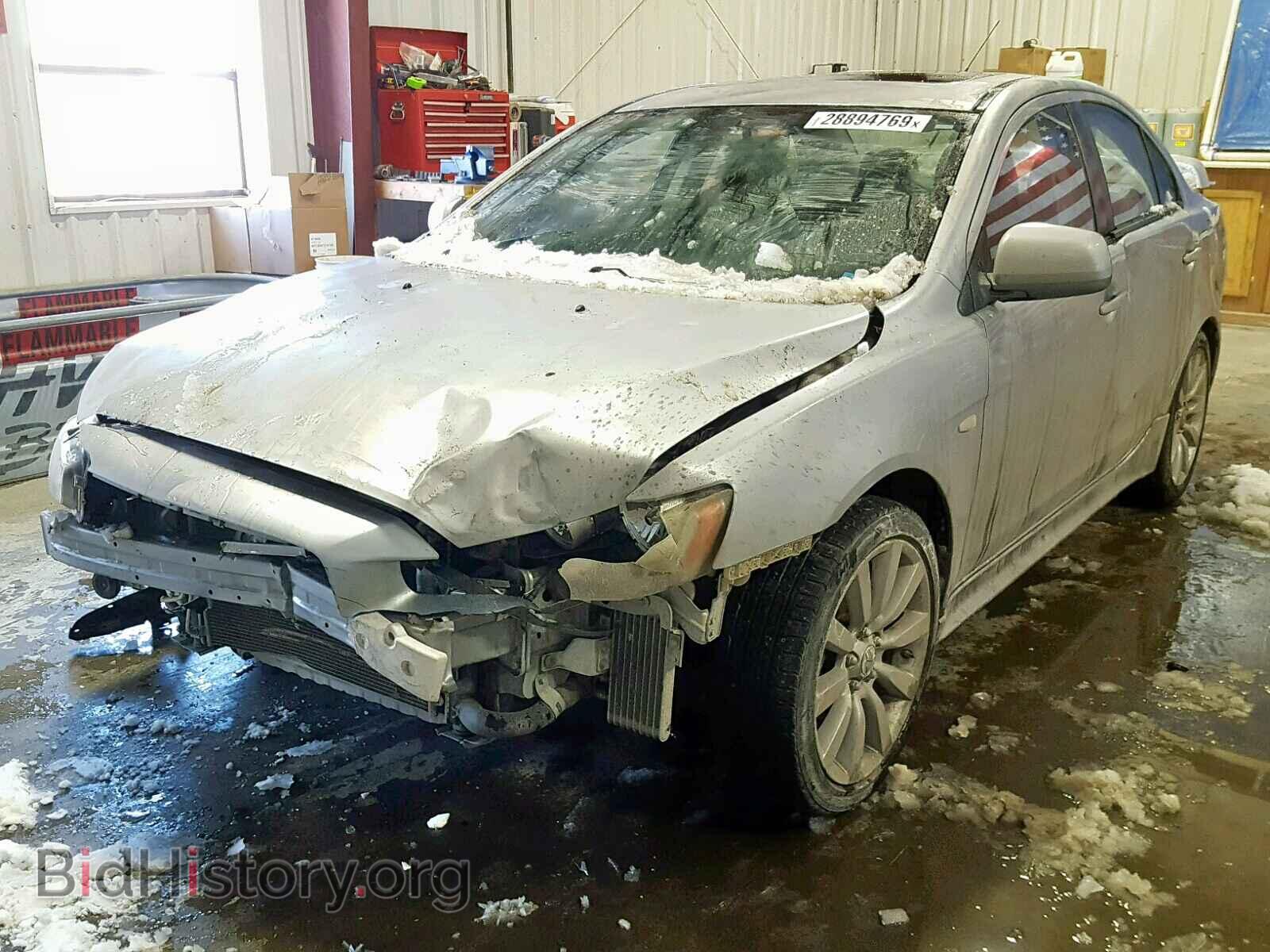 2008 MITSUBISHI LANCER - VIN: JA3AU86U68U025005 - Фото 2
