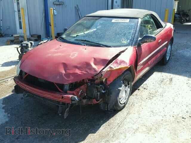 2001 CHRYSLER SEBRING - VIN: 1C3EL55U61N607115 - Фото 2