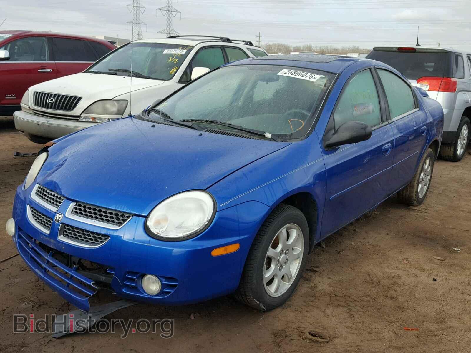 2005 DODGE NEON - VIN: 1B3ES56C55D235316 - Фото 2