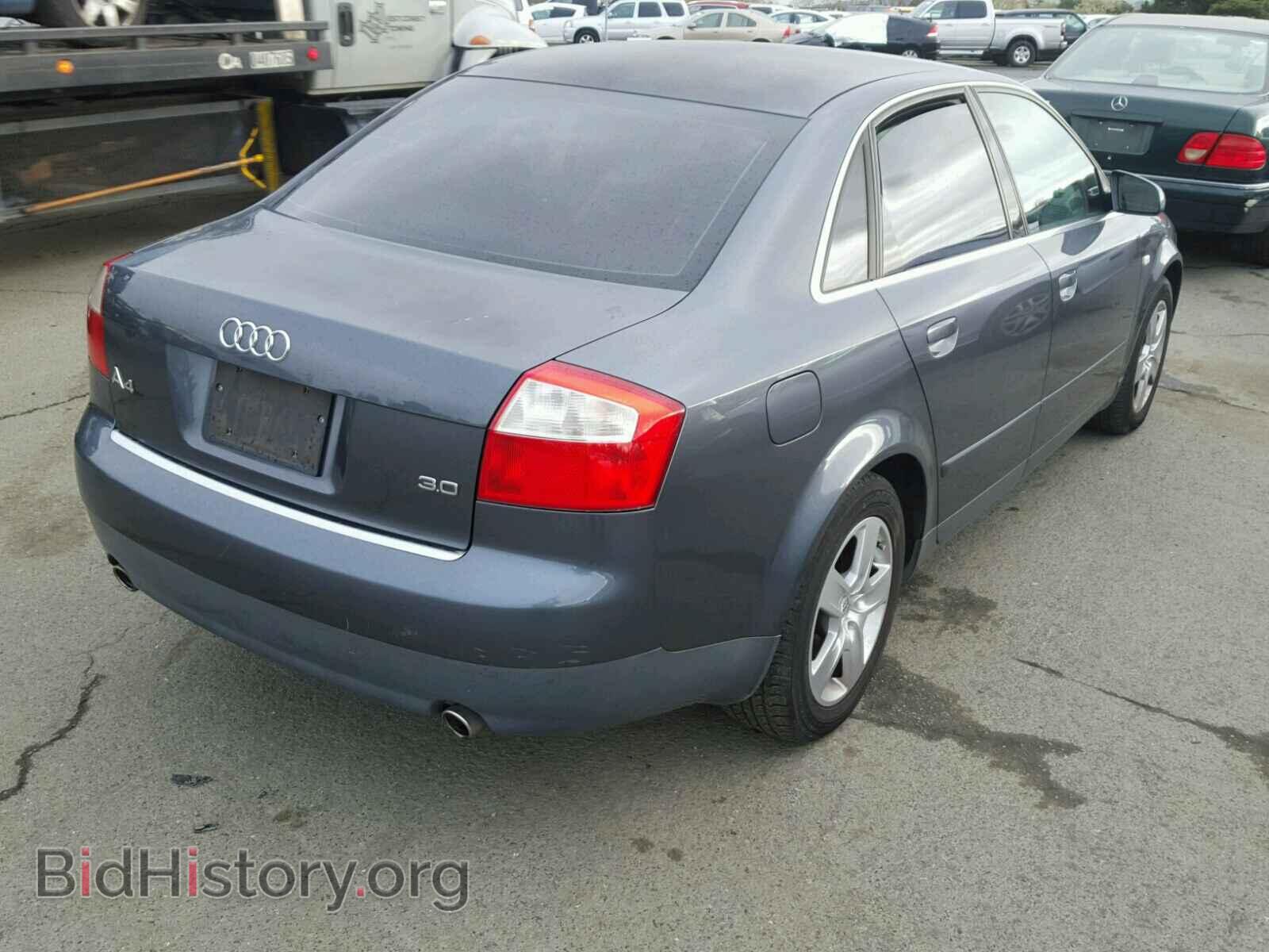 2002 AUDI A4 - VIN: WAUJT68E22A311809 - Фото 4