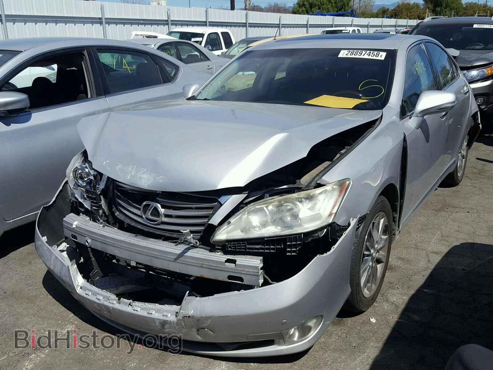 2011 LEXUS ES350 - VIN: JTHBK1EG3B2463321 - Фото 2