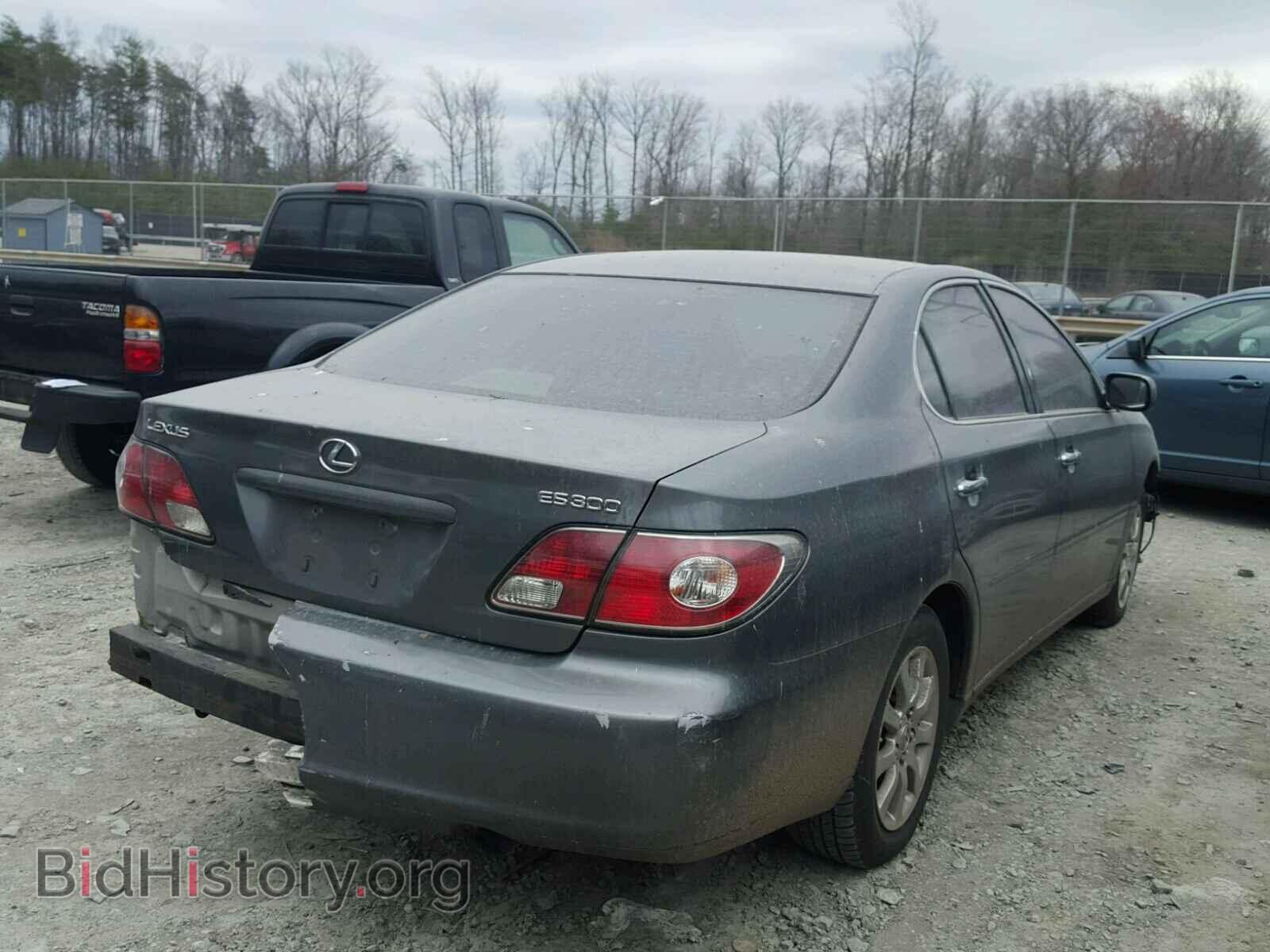 2002 LEXUS ES300 - VIN: JTHBF30G520035348 - Фото 4
