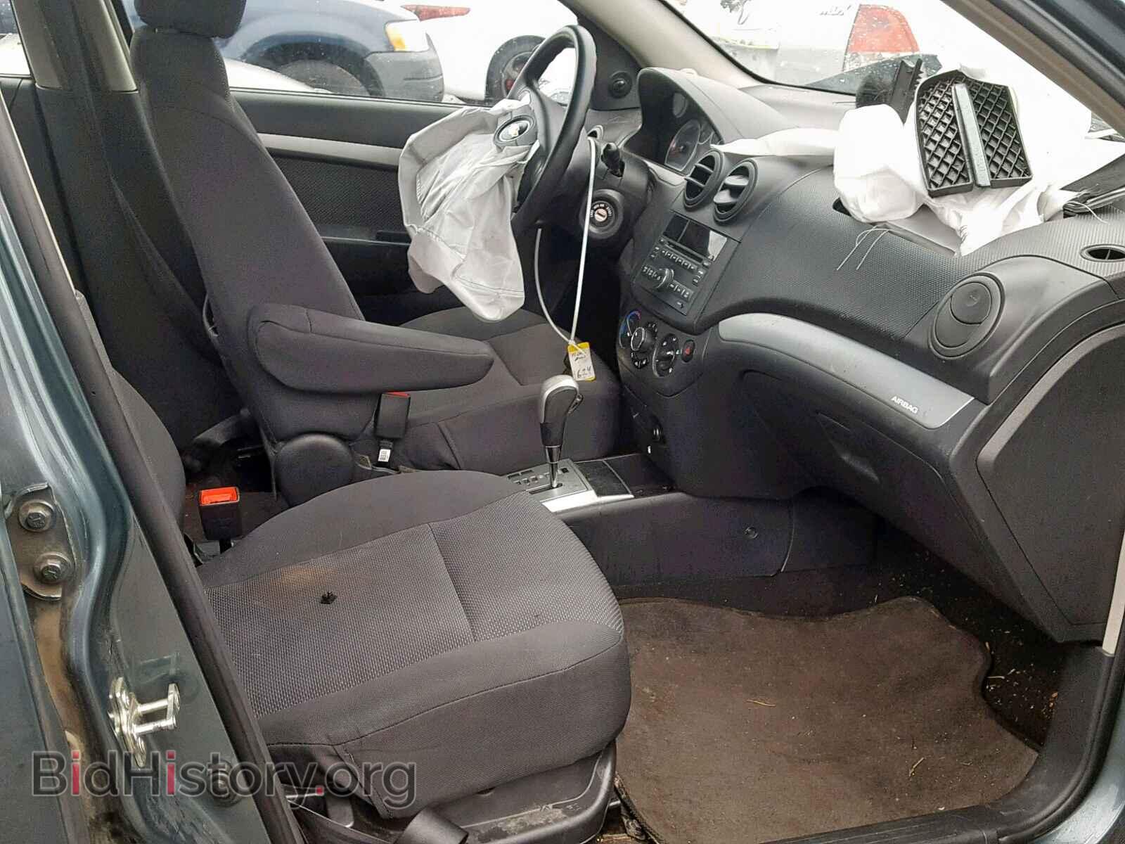 2011 CHEVROLET AVEO - VIN: KL1TD5DE4BB142600 - Фото 5