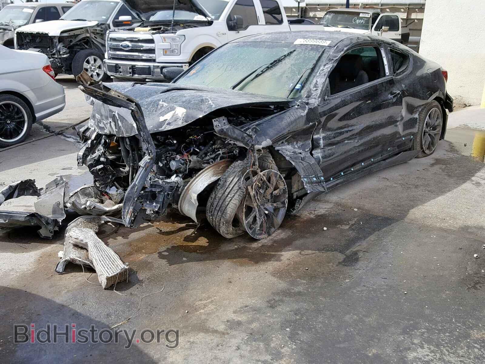 2013 HYUNDAI GENESIS - VIN: KMHHT6KDXDU112747 - Фото 2