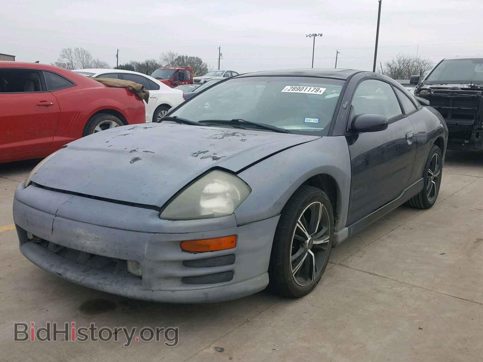 2001 MITSUBISHI ECLIPSE - VIN: 4A3AC84H21E227038 - Photo 2