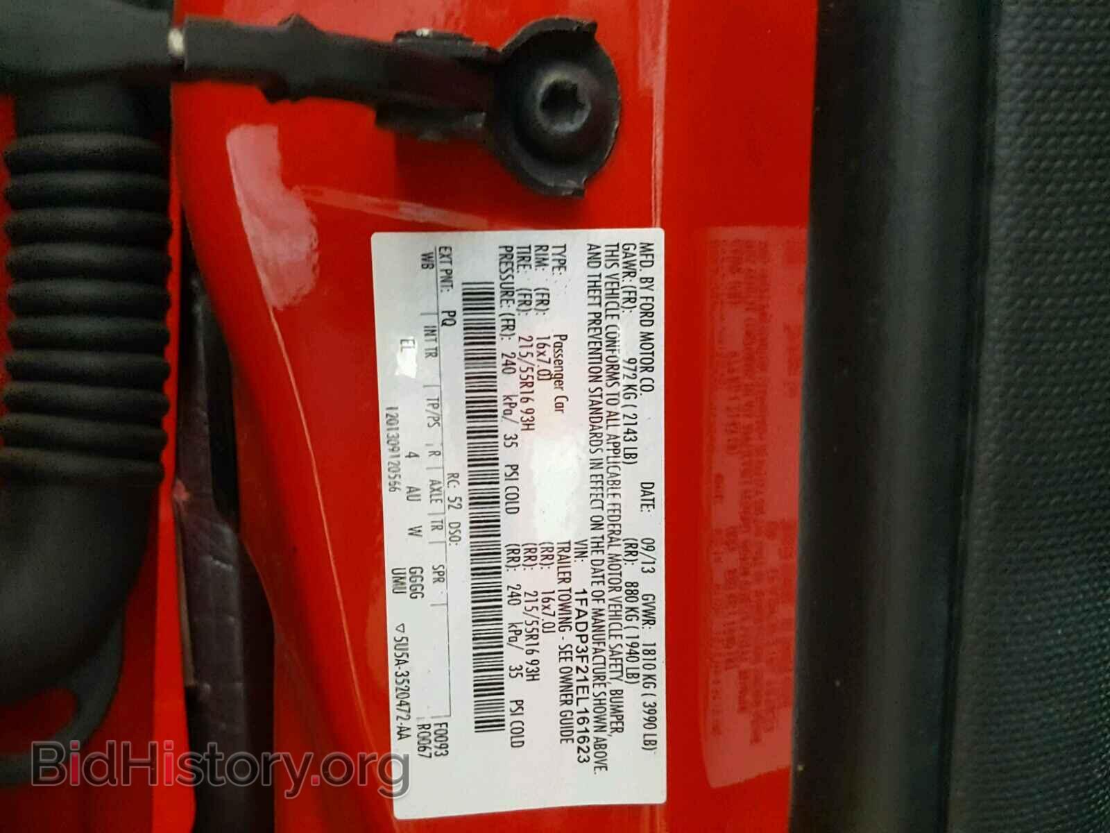 2014 FORD FOCUS - VIN: 1FADP3F21EL161623 - Photo 10