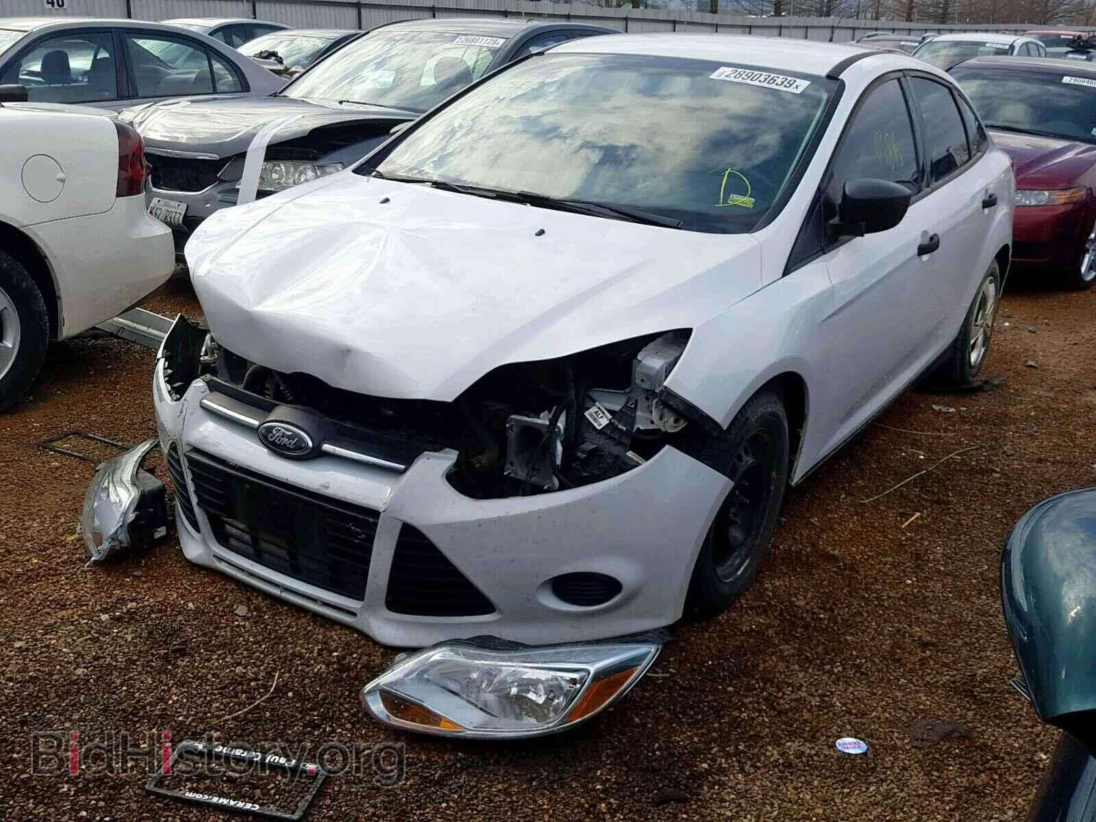 2013 FORD FOCUS - VIN: 1FADP3E28DL309377 - Фото 2