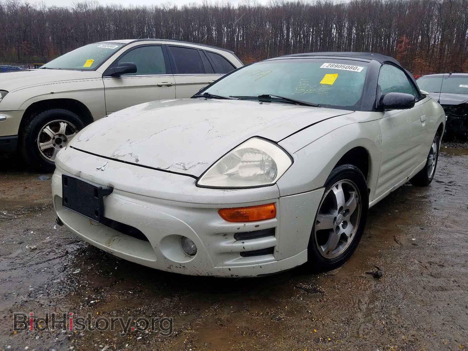 2003 MITSUBISHI ECLIPSE - VIN: 4A3AE45G53E025483 - Фото 2