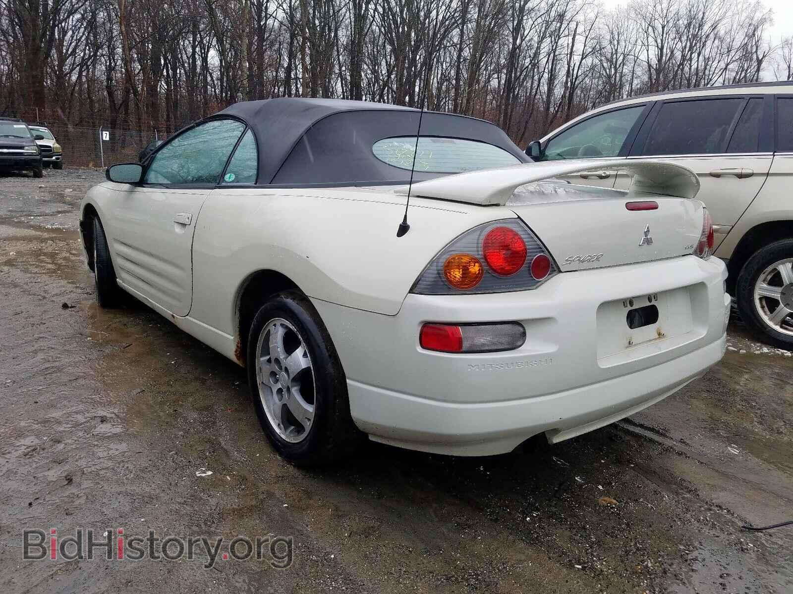 2003 MITSUBISHI ECLIPSE - VIN: 4A3AE45G53E025483 - Фото 3