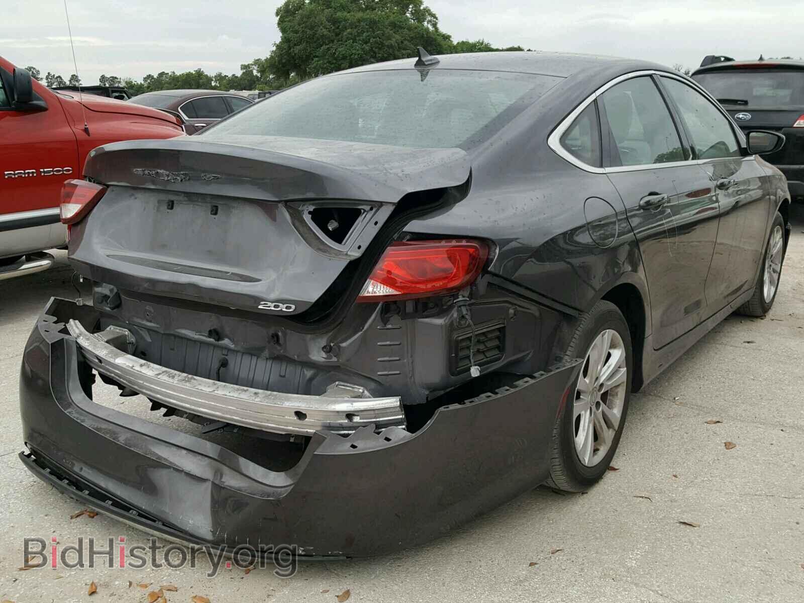 2016 CHRYSLER 200 - VIN: 1C3CCCAB8GN182473 - Фото 4