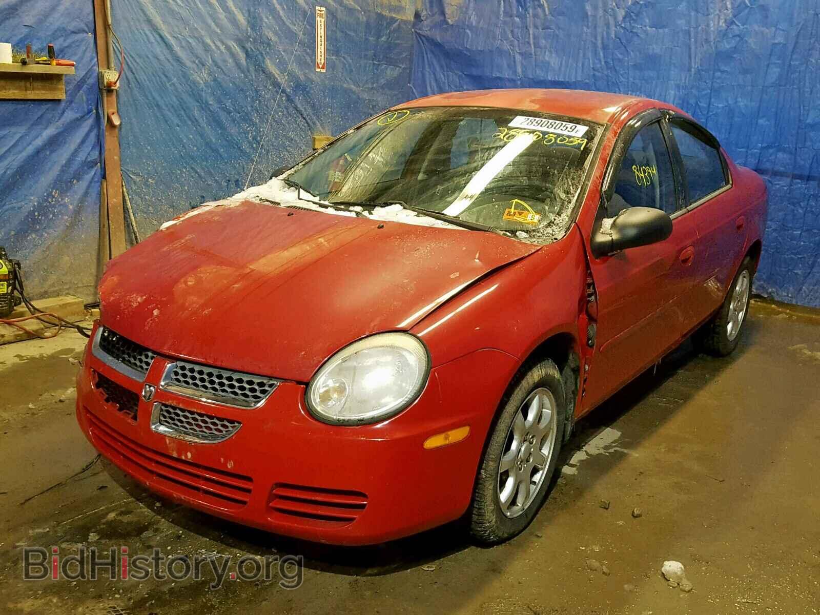 2005 DODGE NEON - VIN: 1B3ES56C95D230426 - Фото 2