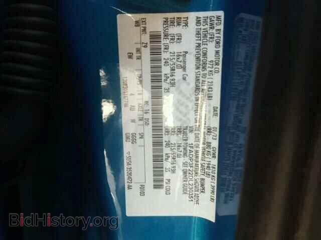 2013 FORD FOCUS - VIN: 1FADP3F22DL230351 - Photo 10