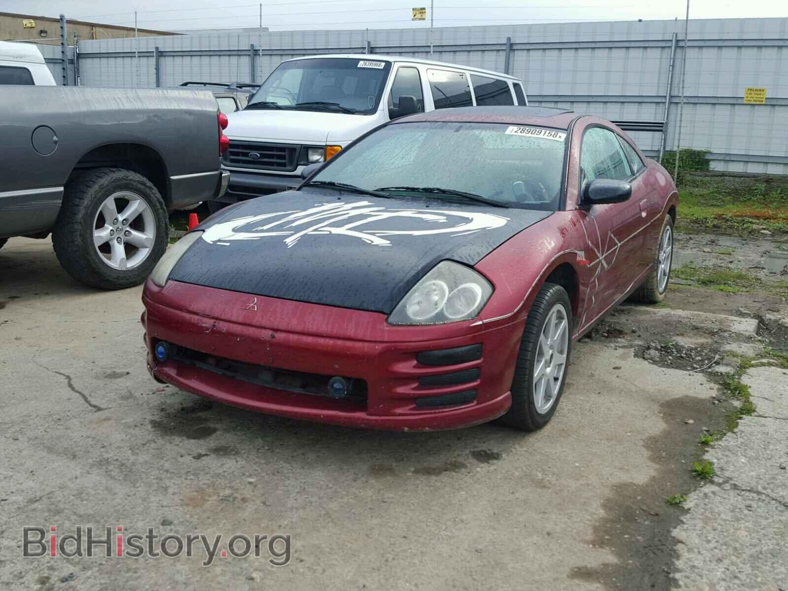 2001 MITSUBISHI ECLIPSE - VIN: 4A3AC44G61E045424 - Photo 2