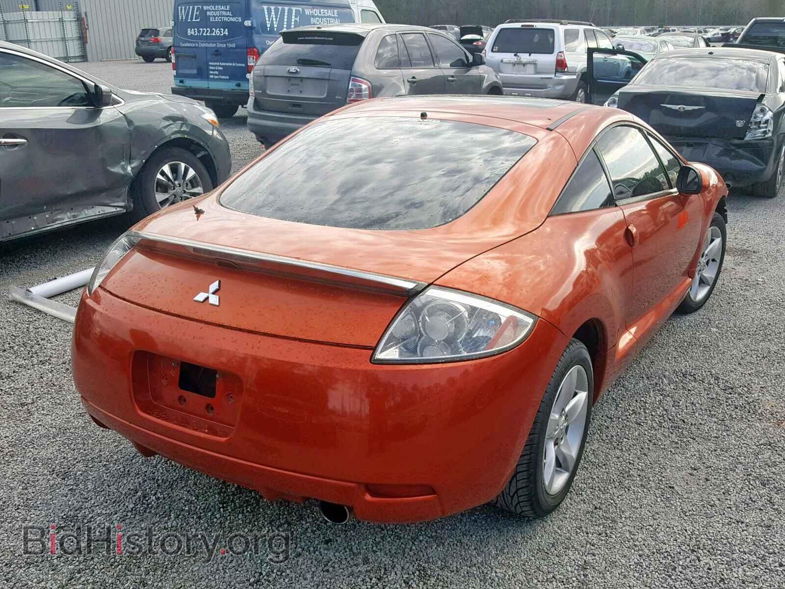 2007 MITSUBISHI ECLIPSE - VIN: 4A3AK34T47E041424 - Фото 4