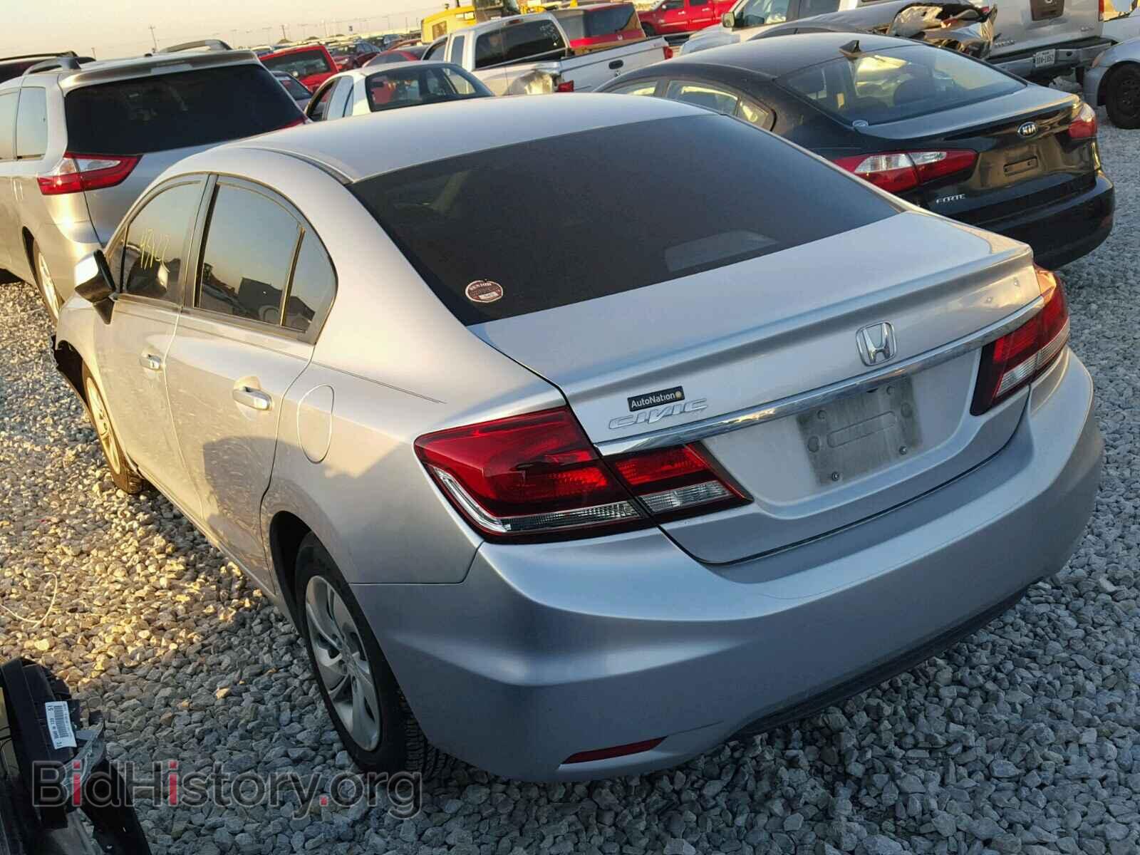 2013 HONDA CIVIC - VIN: 2HGFB2F50DH570246 - Фото 3