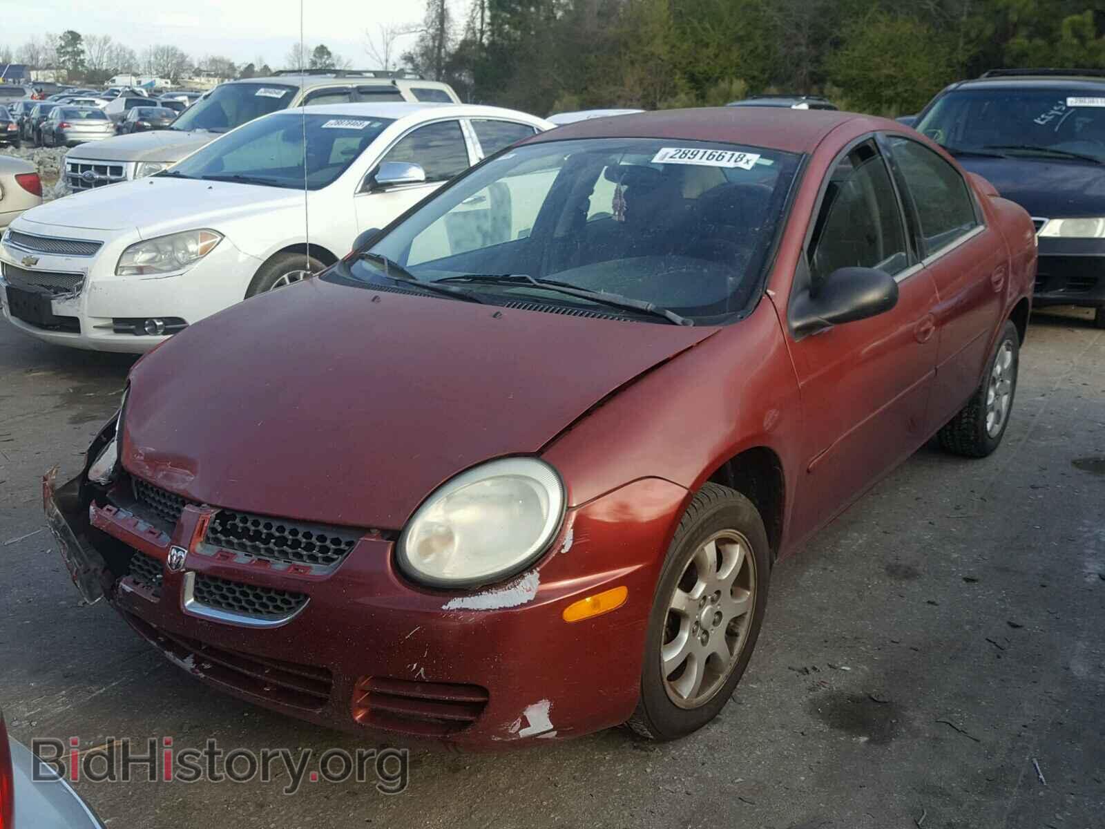 2005 DODGE NEON - VIN: 1B3ES56C55D280305 - Фото 2