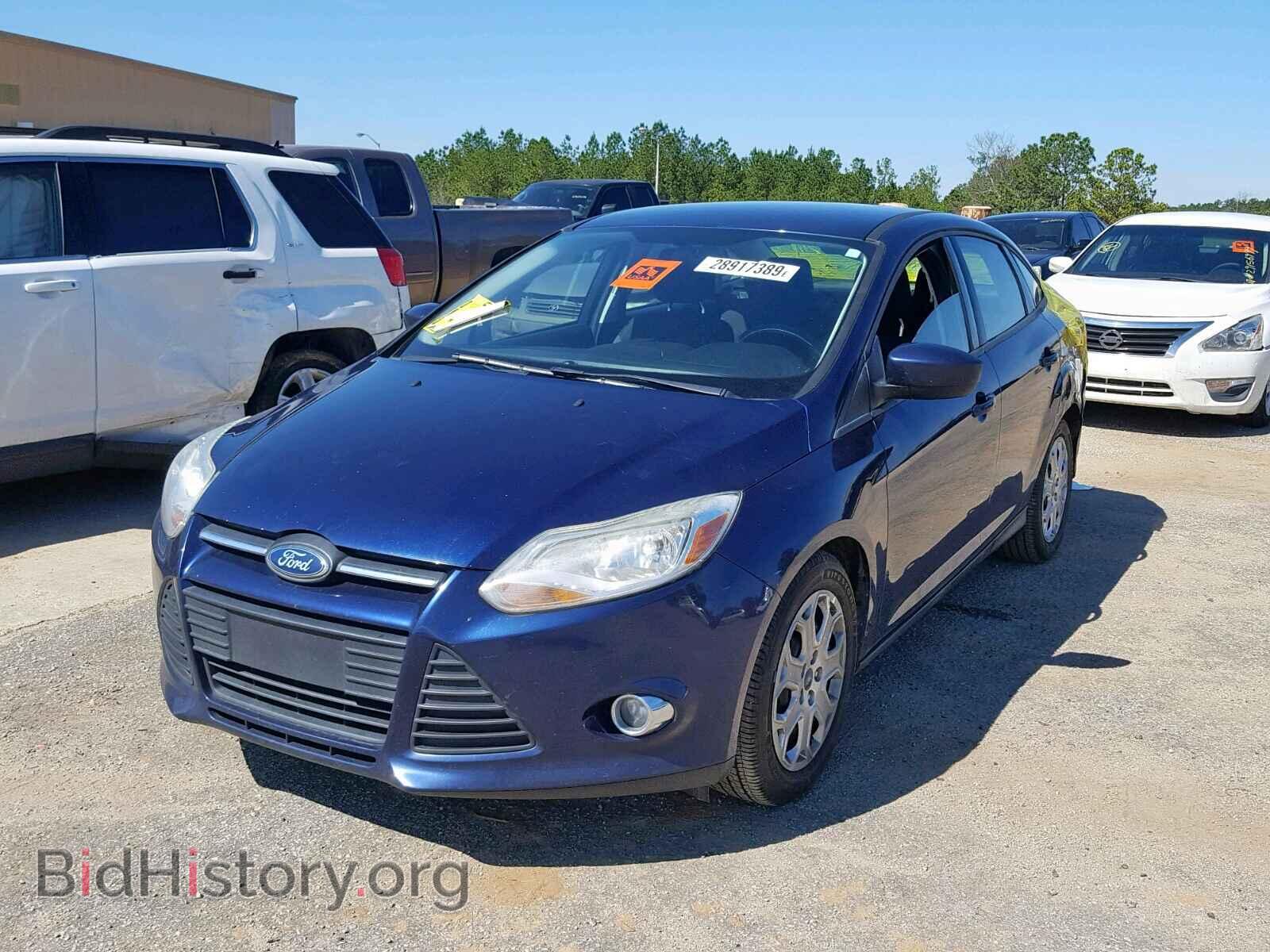 2012 FORD FOCUS SE - VIN: 1FAHP3F25CL100452 - Фото 2