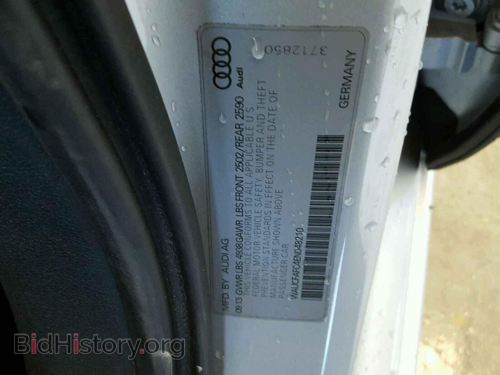 2014 AUDI A6 - VIN: WAUCFAFC4EN048210 - Фото 10
