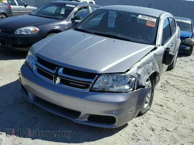 2014 DODGE AVENGER - VIN: 1C3CDZAB2EN169599 - Фото 2