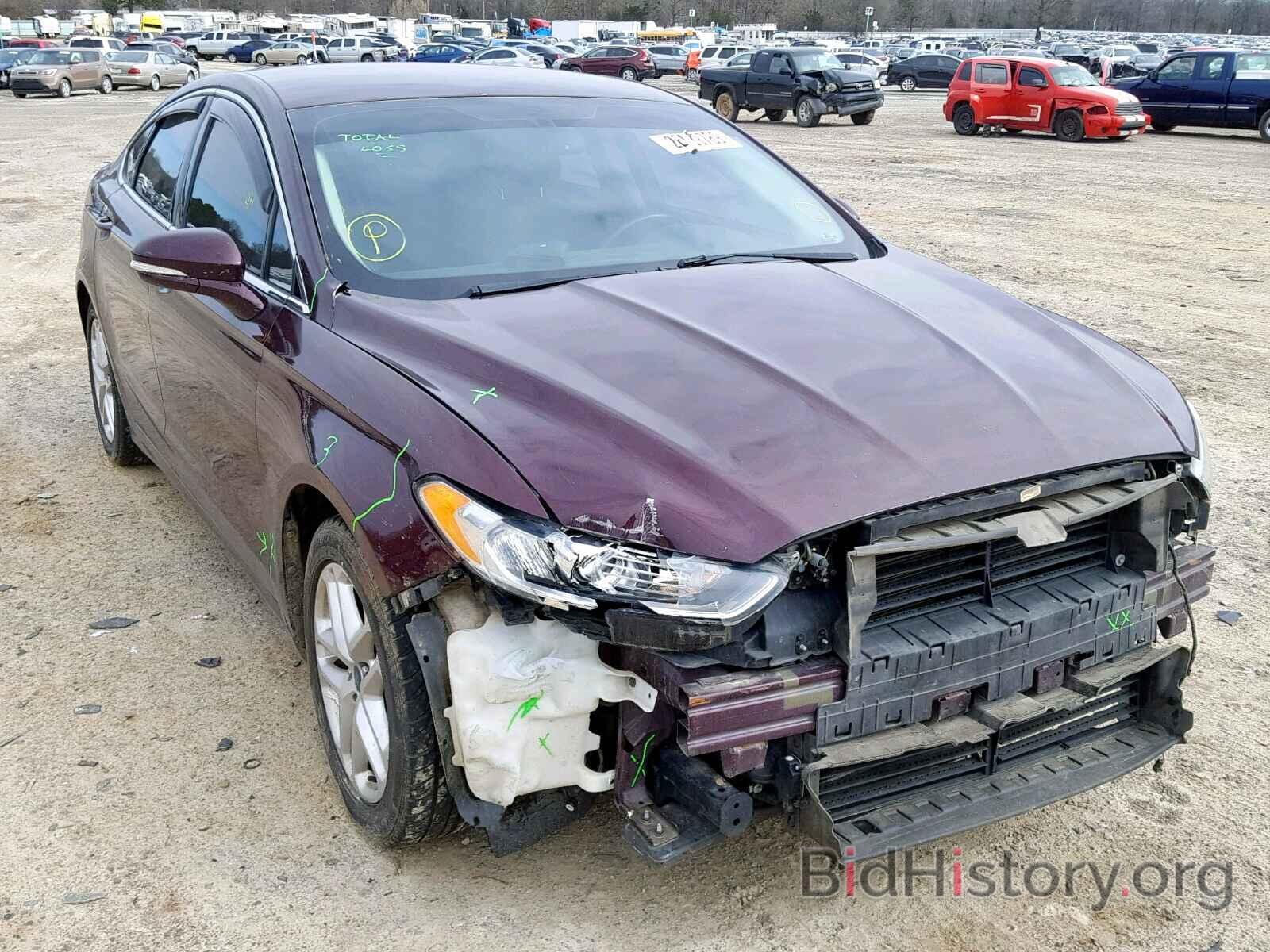 Photo 3FA6P0HR0DR230481 - FORD FUSION SE 2013