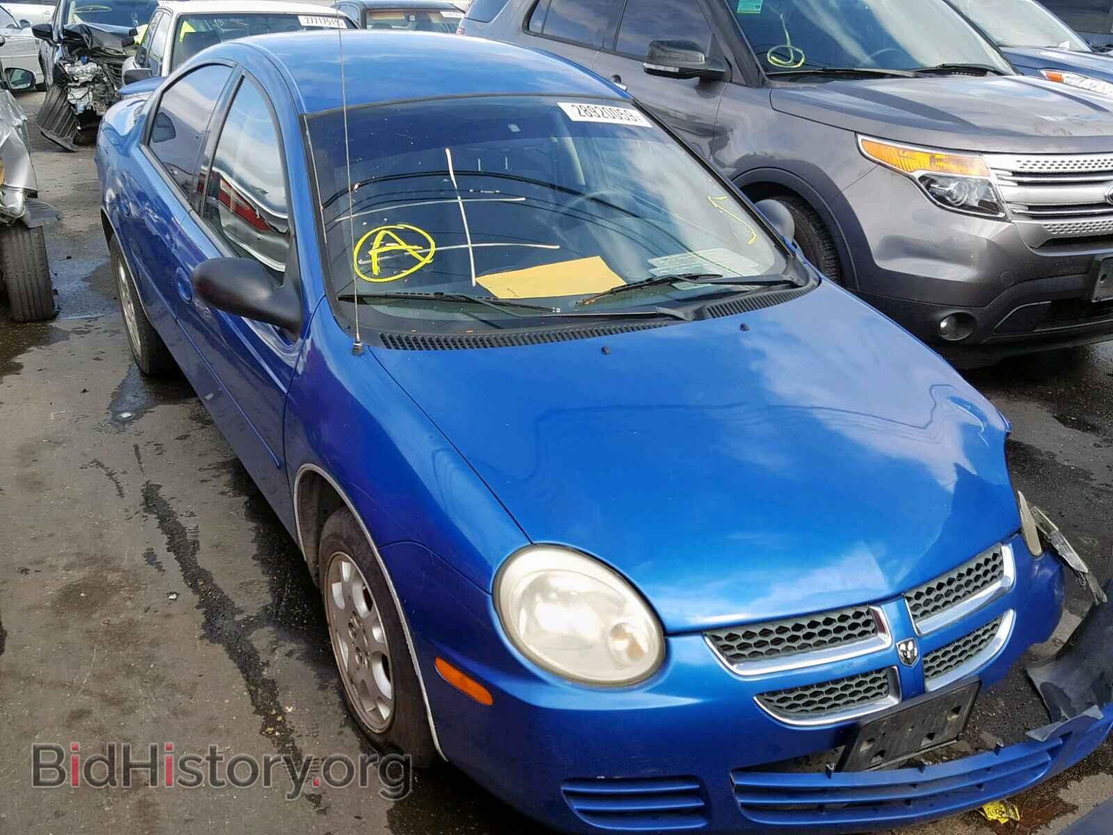 Фотография 1B3ES56C04D536882 - DODGE NEON 2004