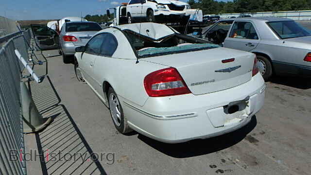 2003 CHRYSLER SEBRING - VIN: 4C3AG45G33E137560 - Фото 3