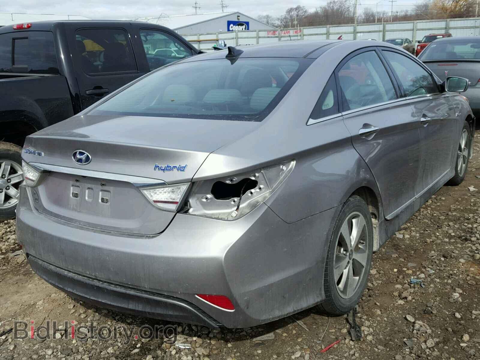 2012 HYUNDAI SONATA - VIN: KMHEC4A46CA057464 - Фото 4