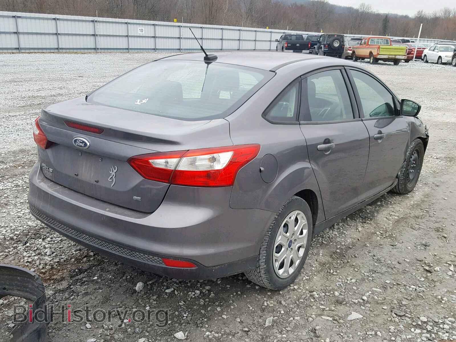2012 FORD FOCUS SE - VIN: 1FAHP3F2XCL201342 - Фото 4