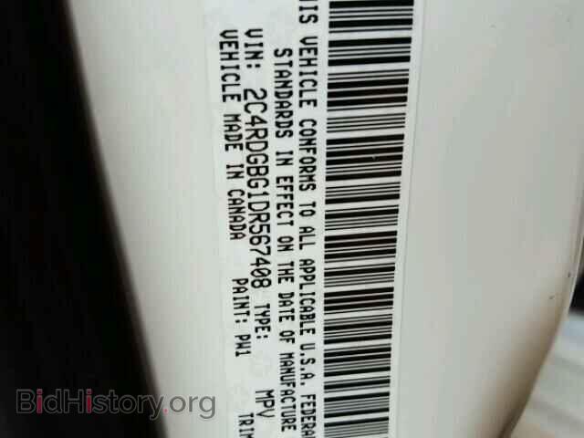 2013 DODGE CARAVAN - VIN: 2C4RDGBG1DR567408 - Фото 10