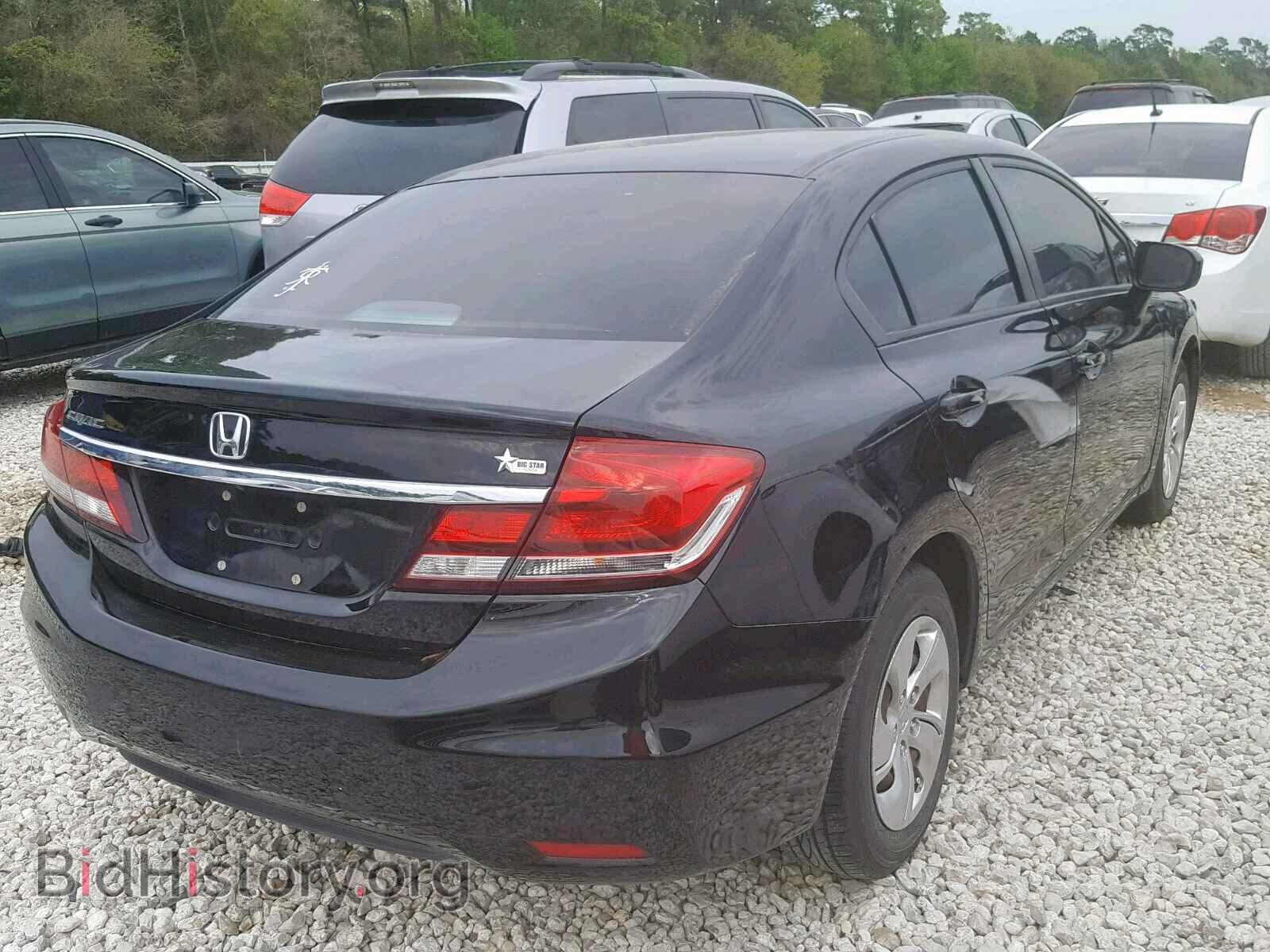 2014 HONDA CIVIC LX - VIN: 19XFB2F5XEE077380 - Фото 4