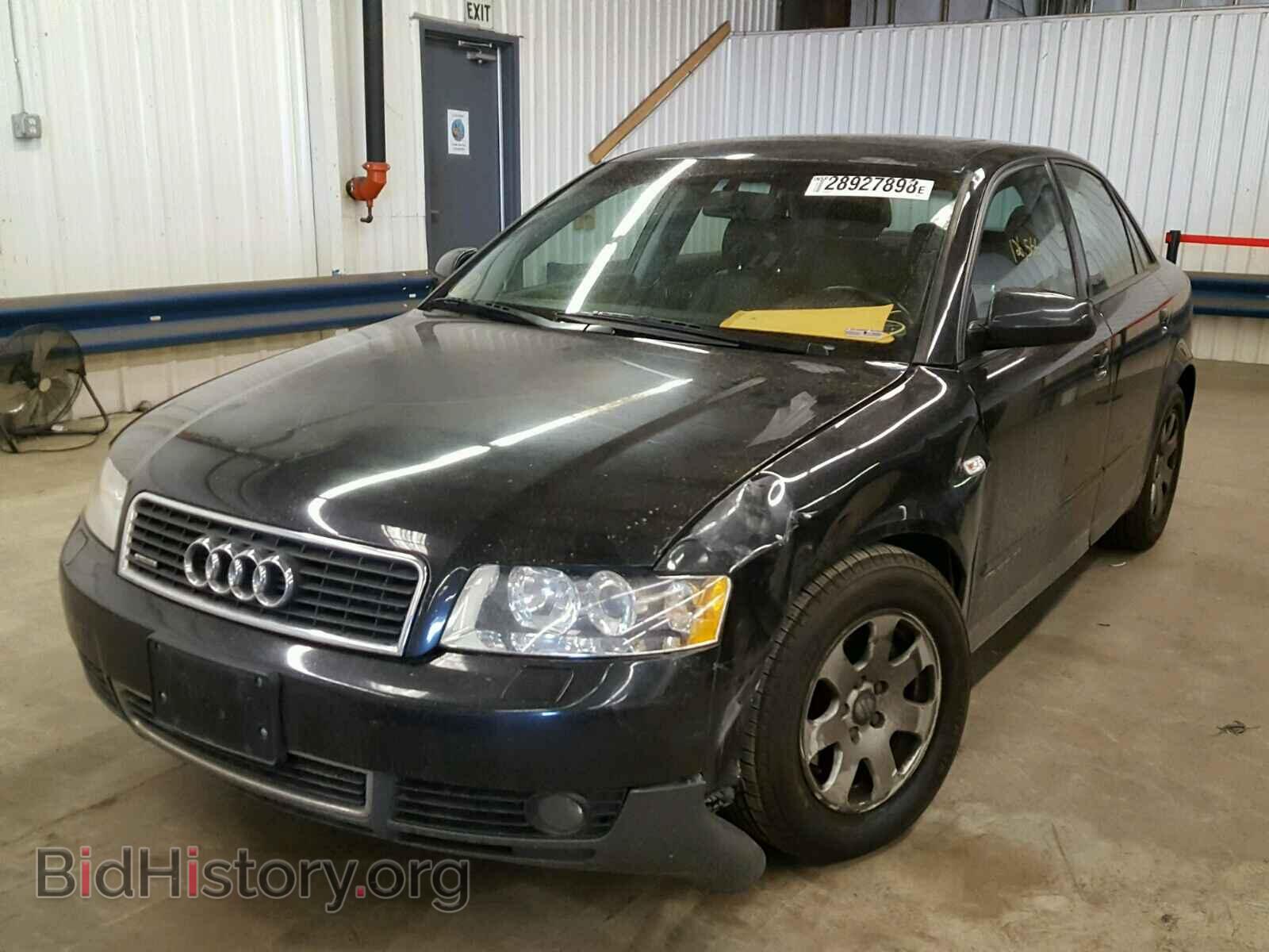 2002 AUDI A4 - VIN: WAULC68E12A152127 - Фото 2