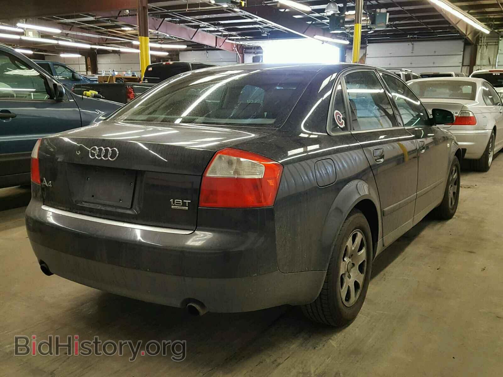 2002 AUDI A4 - VIN: WAULC68E12A152127 - Фото 4