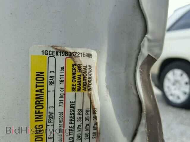 2006 CHEVROLET SILVERADO - VIN: 1GCEK19B36Z215905 - Фото 10