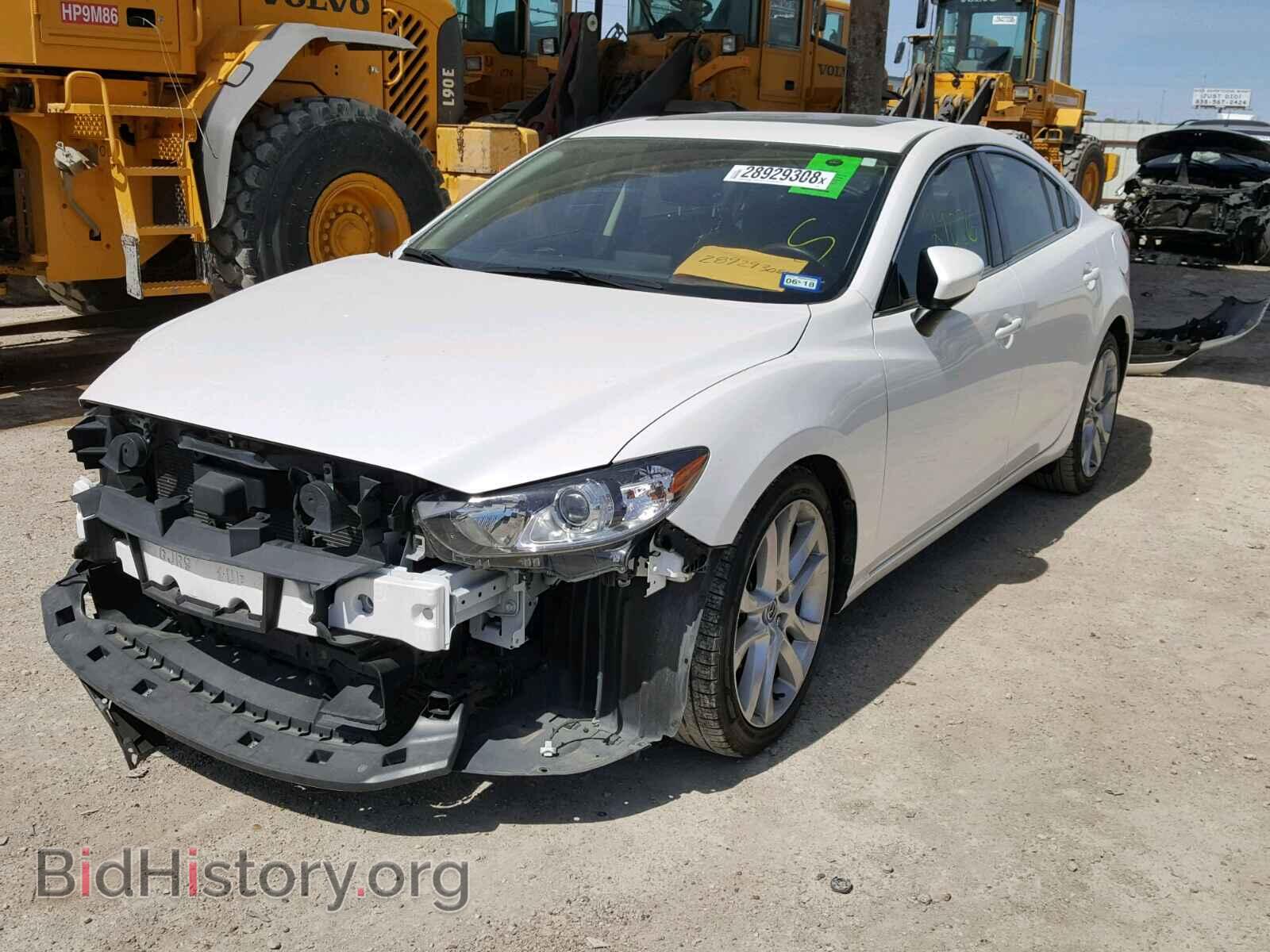 2016 MAZDA 6 - VIN: JM1GJ1V51G1472668 - Фото 2