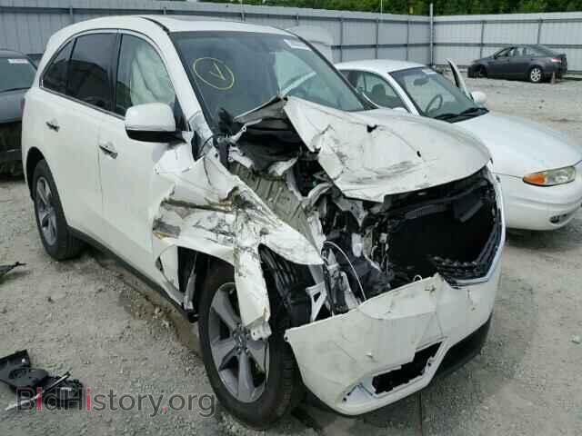 Photo 5FRYD3H24GB016341 - ACURA MDX 2016