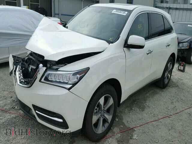 2016 ACURA MDX - VIN: 5FRYD3H24GB016341 - Photo 2