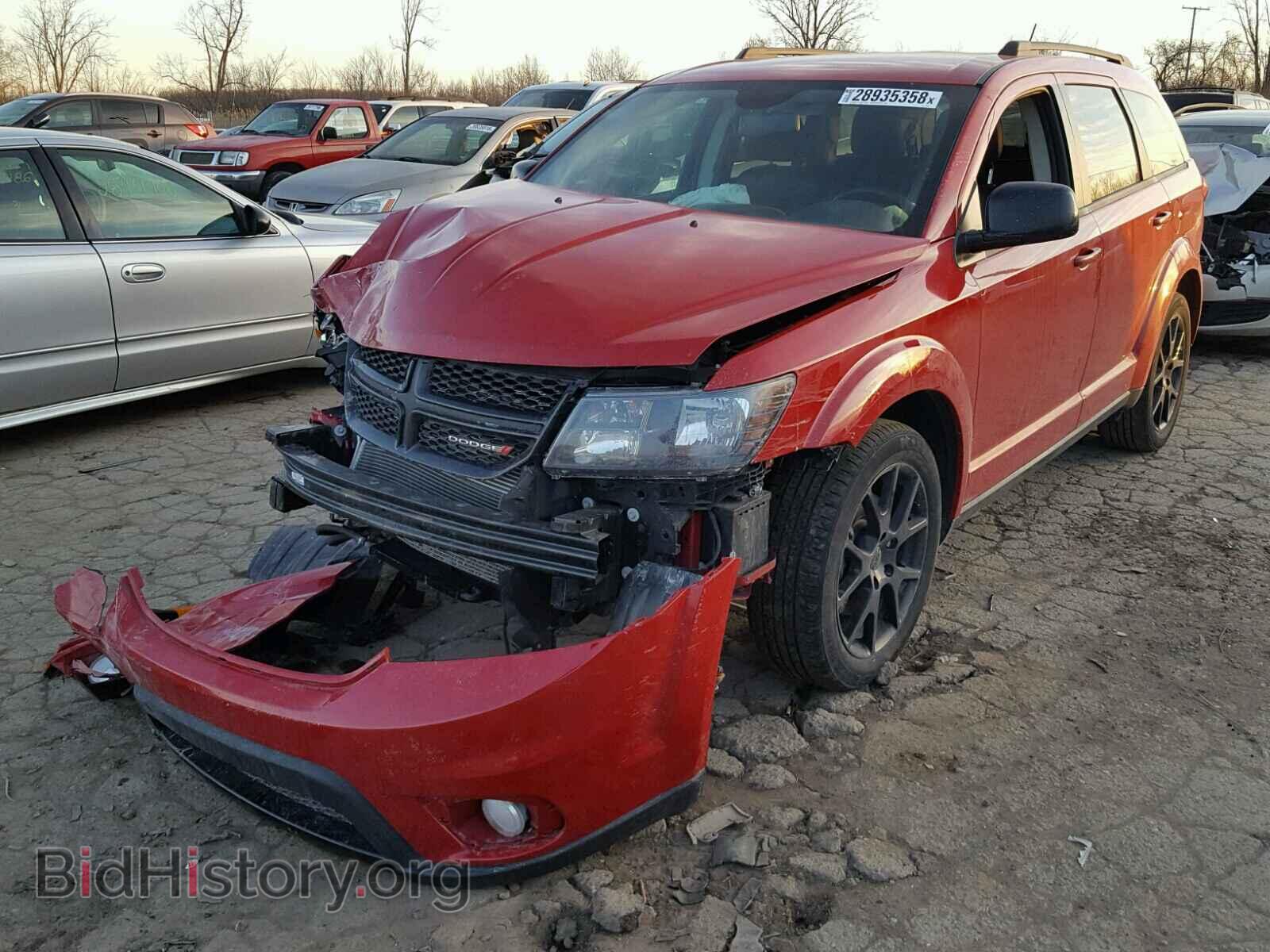 2016 DODGE JOURNEY - VIN: 3C4PDCEG5GT176338 - Фото 2