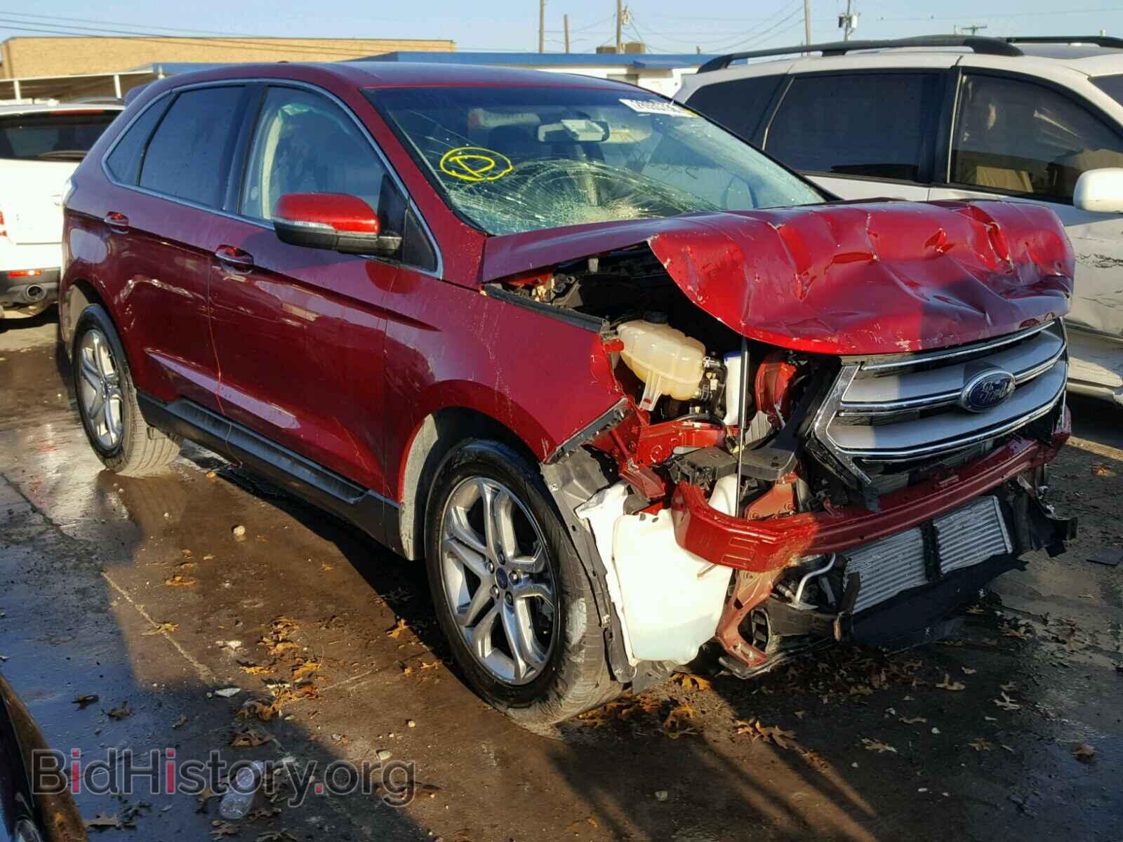 Фотография 2FMPK3K90HBB12521 - FORD EDGE 2017