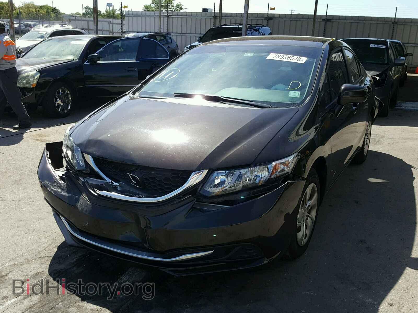 2014 HONDA CIVIC - VIN: 2HGFB2F50EH506600 - Фото 2