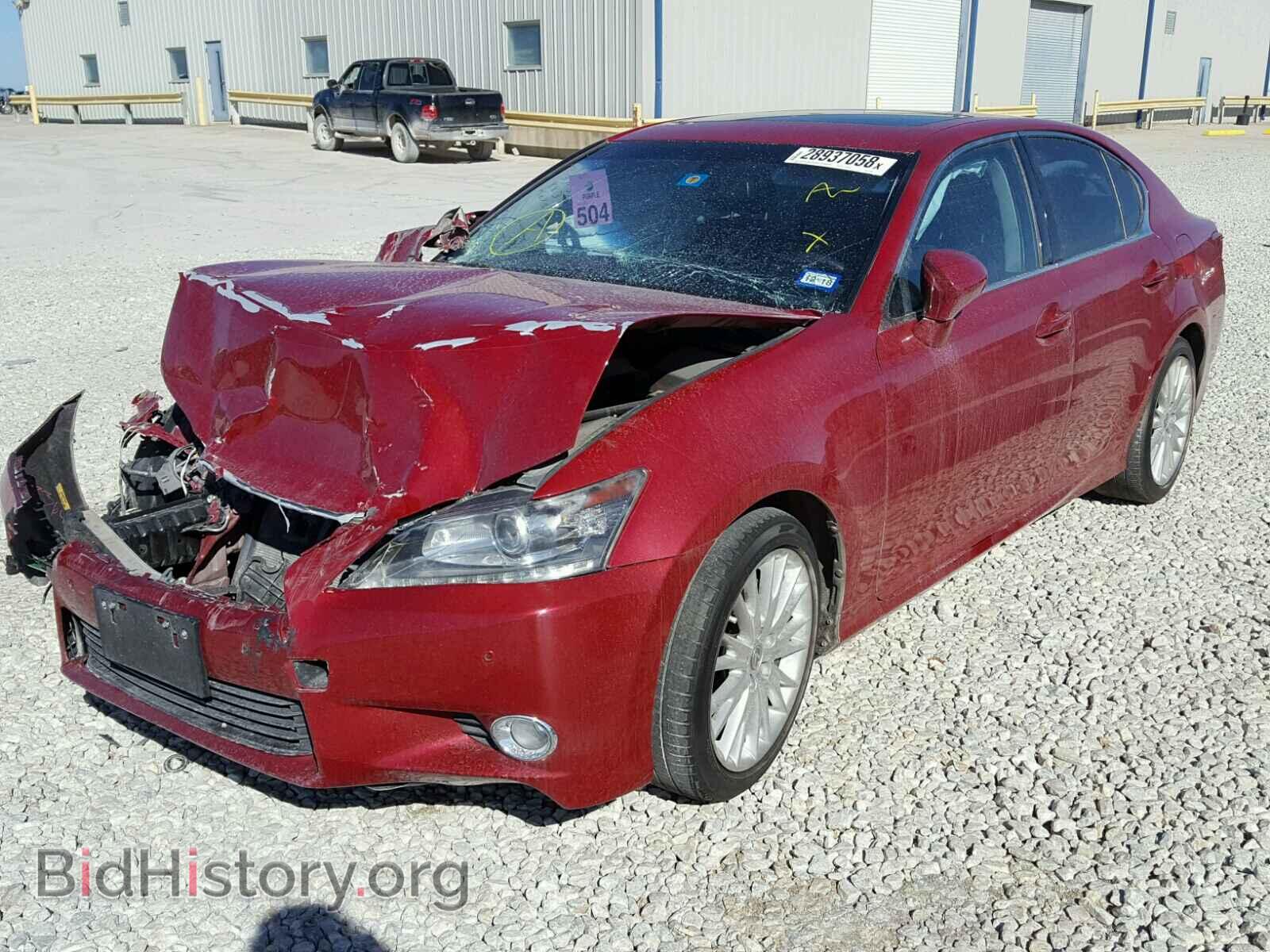 2013 LEXUS GS350 - VIN: JTHBE1BL7D5017876 - Фото 2
