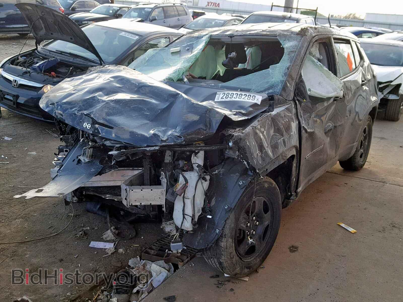 2017 JEEP COMPASS SP - VIN: 3C4NJCAB7HT690834 - Фото 2