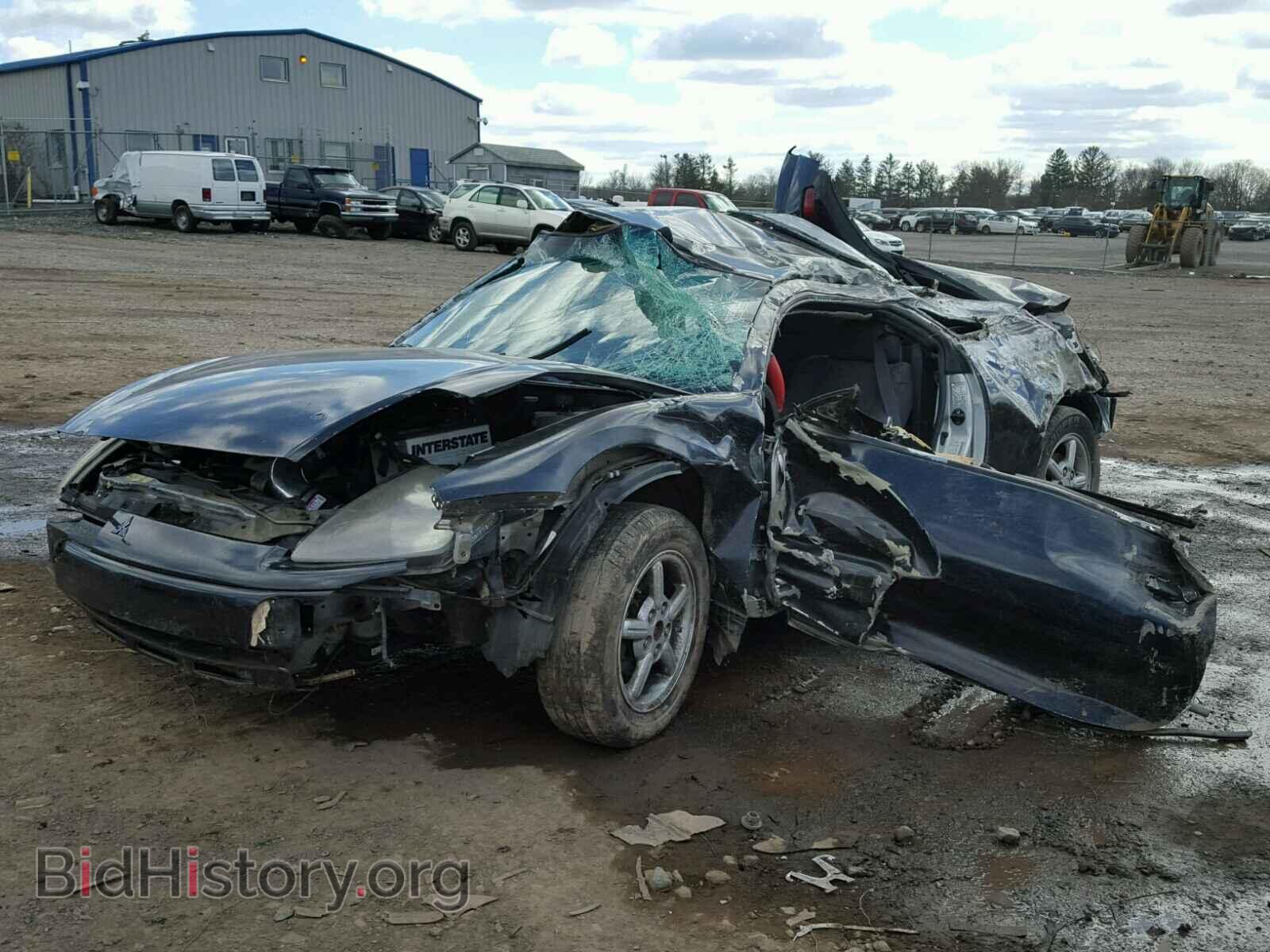 2001 MITSUBISHI ECLIPSE - VIN: 4A3AC34G11E134425 - Фото 2