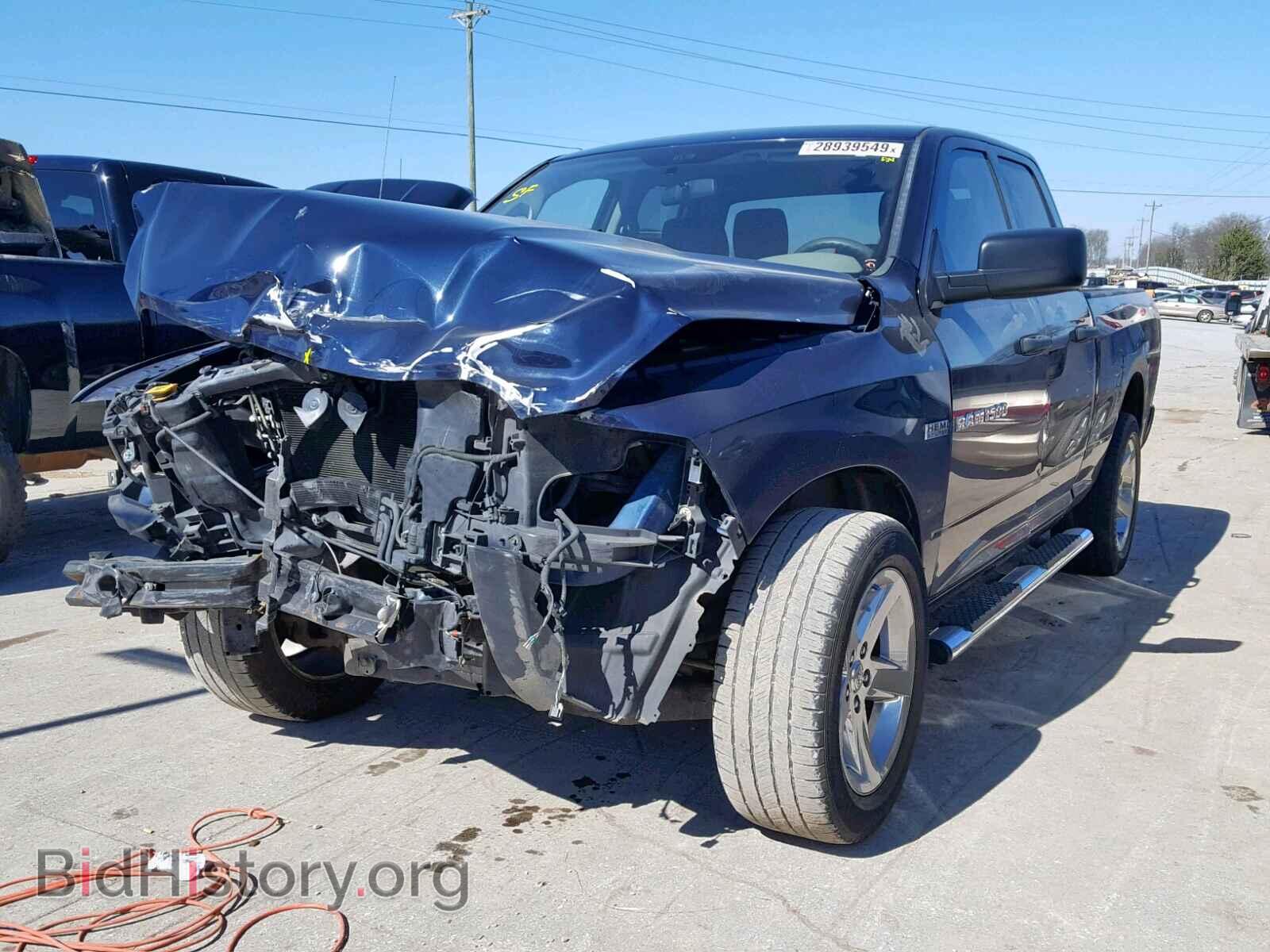 2012 DODGE RAM 1500 S - VIN: 1C6RD6FT3CS208244 - Фото 2