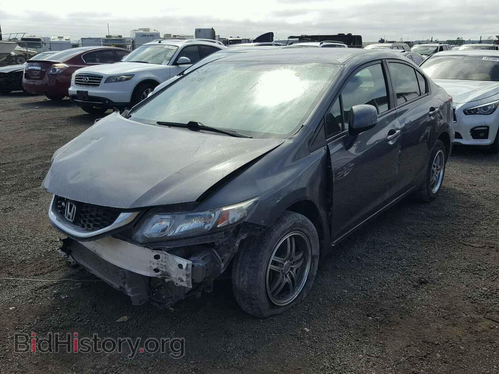 2013 HONDA CIVIC - VIN: 19XFB2F59DE255861 - Фото 2