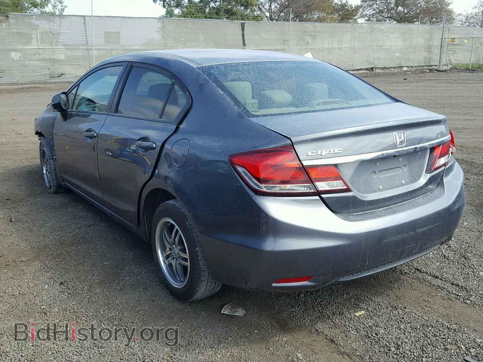 2013 HONDA CIVIC - VIN: 19XFB2F59DE255861 - Фото 3