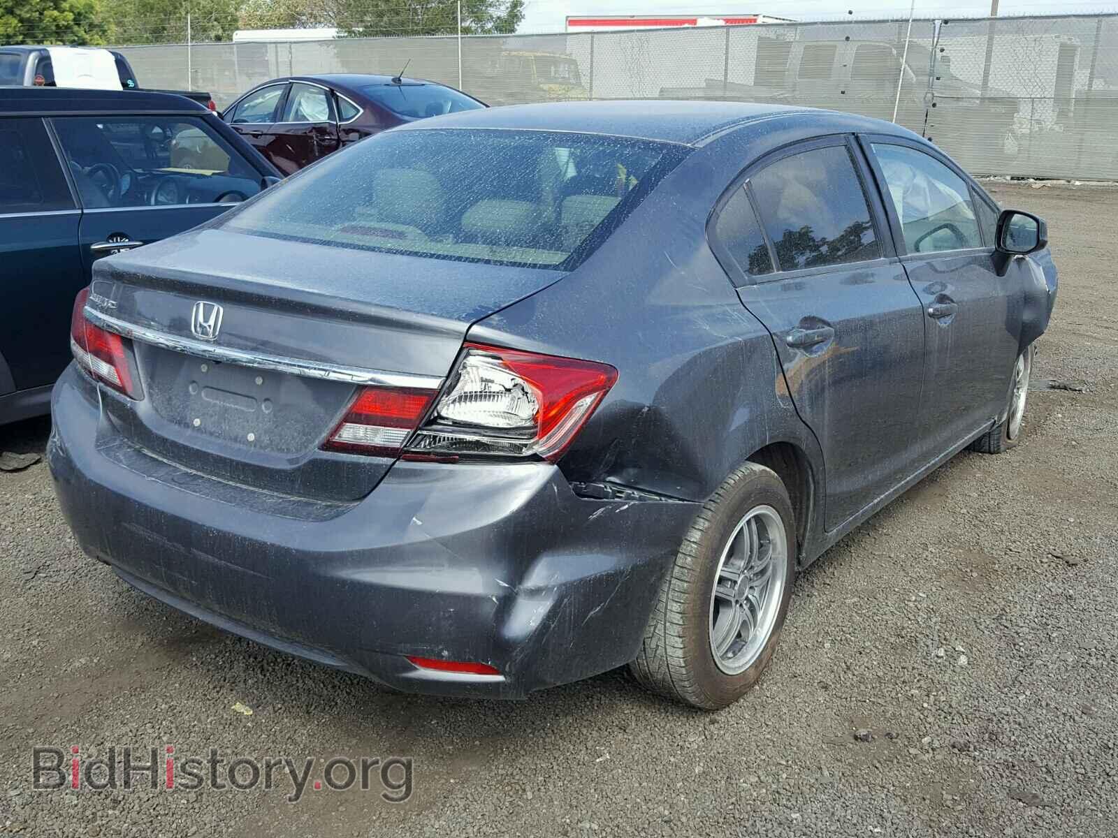 2013 HONDA CIVIC - VIN: 19XFB2F59DE255861 - Фото 4
